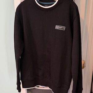 Kenneth Cole Classic Black Crewneck Sweater
